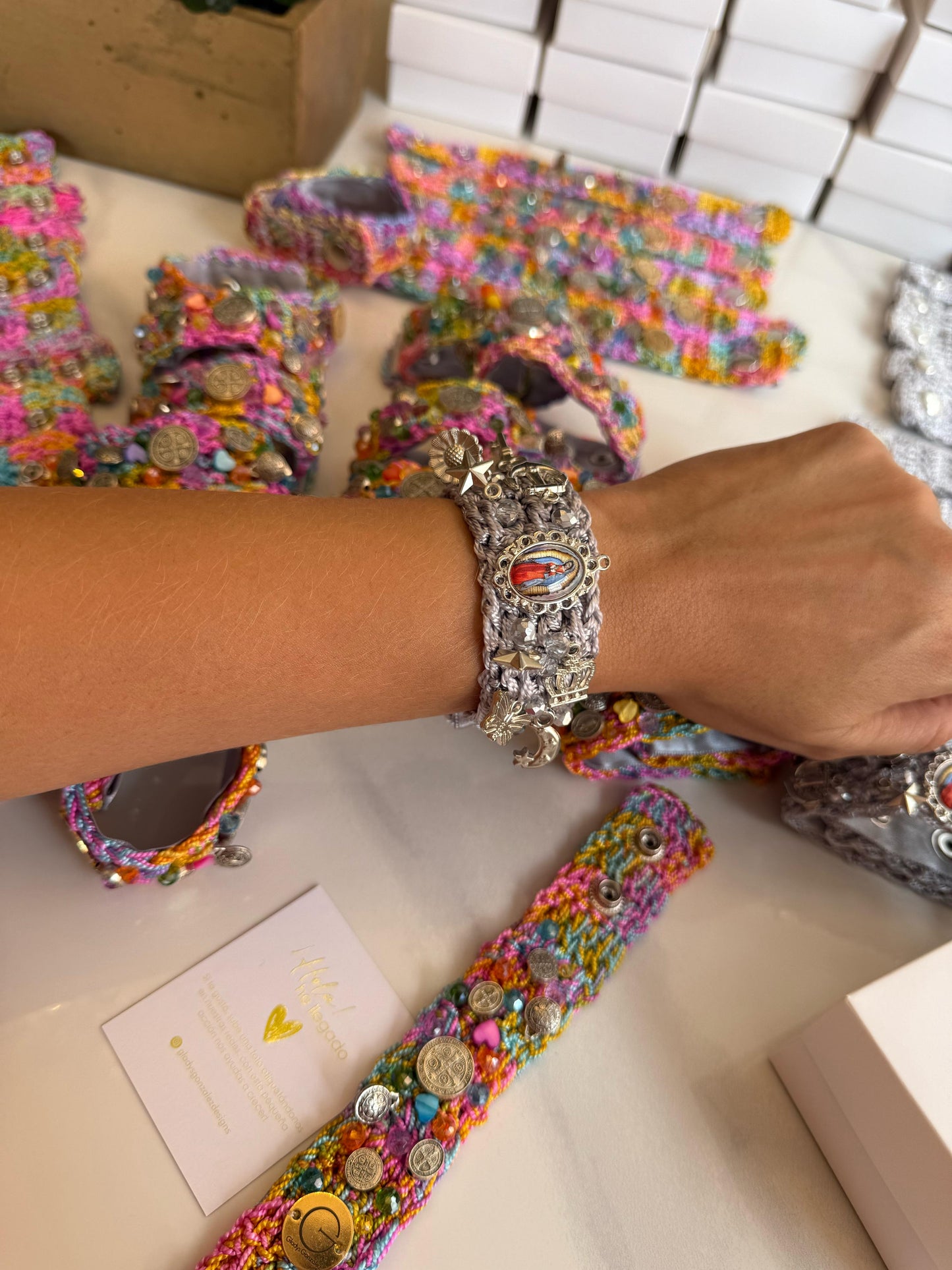 Brazalete Guadalupe (Mini) Ajustable