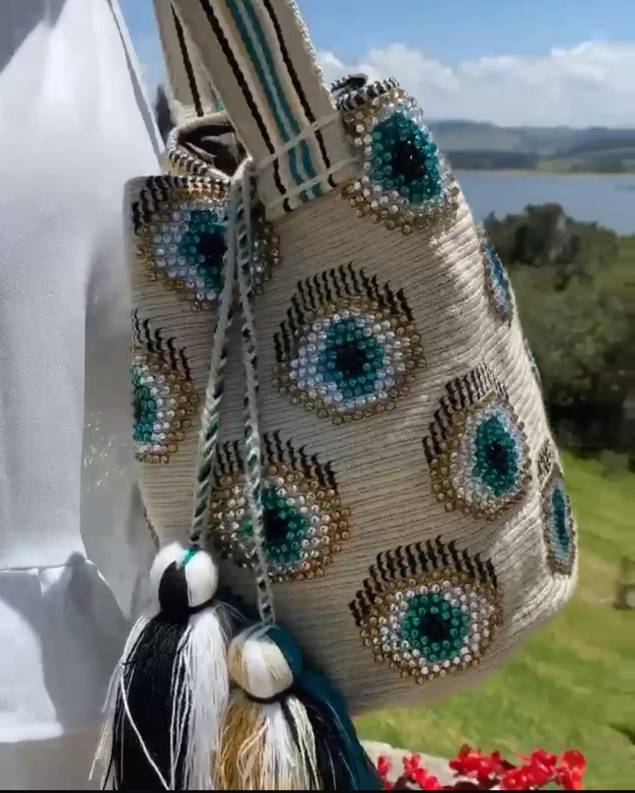 Mochila de ojo turco