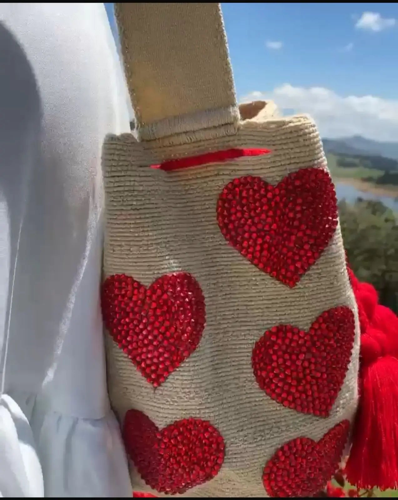 Mochila de Corazones Luxury