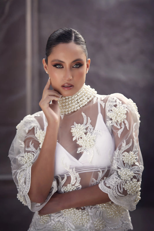 Blusa Susurro Blanco - La Perla del Caribe